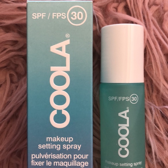 NEW COOLA Make-up Setting Spray_ SPF30 70% Sunscreen Organic Full Size - Picture 3 of 10